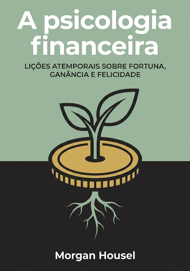 Capa do livro A psicologia financeira, de Morgan Housel — resumo e resenha crítica no 12min