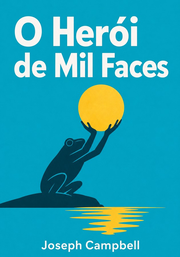 Capa do livro O Herói de Mil Faces, de Joseph Campbell — resumo e resenha crítica no 12min