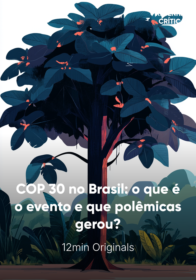 Capa do livro COP 30 no Brasil: o que é o evento e que polêmicas gerou?, de 12min Originals — resumo e resenha crítica no 12min