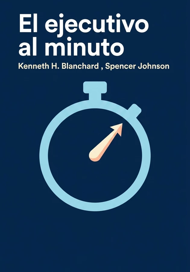 Portada del libro El ejecutivo al minuto, de Kenneth H. Blanchard  & Spencer Johnson — resumen crítico y reseña en 12min