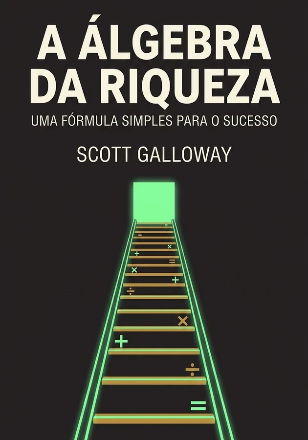 Capa do livro A álgebra da riqueza, de Scott Galloway — resumo e resenha crítica no 12min