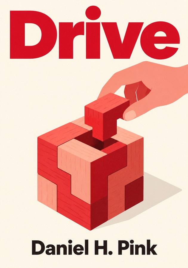 Book cover of Drive by Daniel H. Pink — critical summary review on 12min