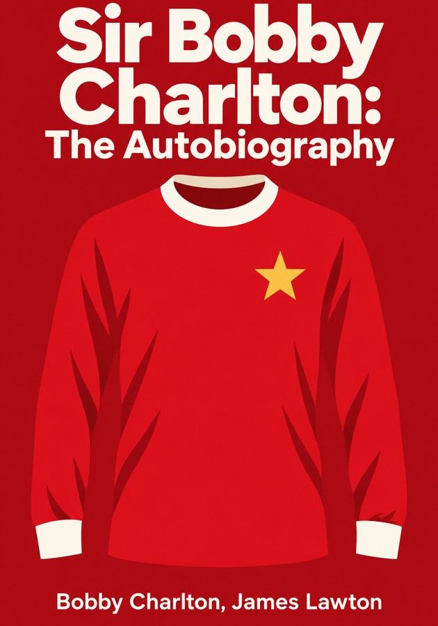 Capa do livro Sir Bobby Charlton: The Autobiography, de Bobby Charlton — resumo e resenha crítica no 12min