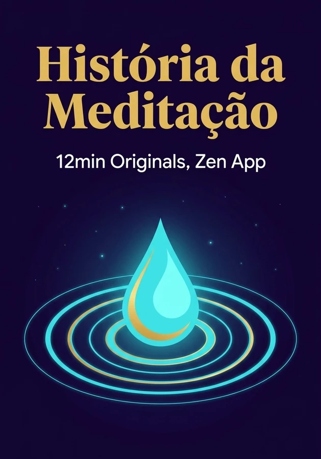 Capa do livro História da Meditação, de Zen App — resumo e resenha crítica no 12min