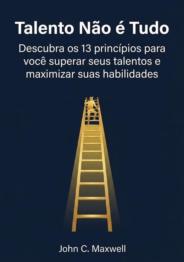 Capa do livro Talento Não é Tudo, de John C. Maxwell — resumo e resenha crítica no 12min