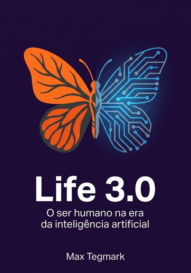 Capa do livro Life 3.0, de Max Tegmark — resumo e resenha crítica no 12min