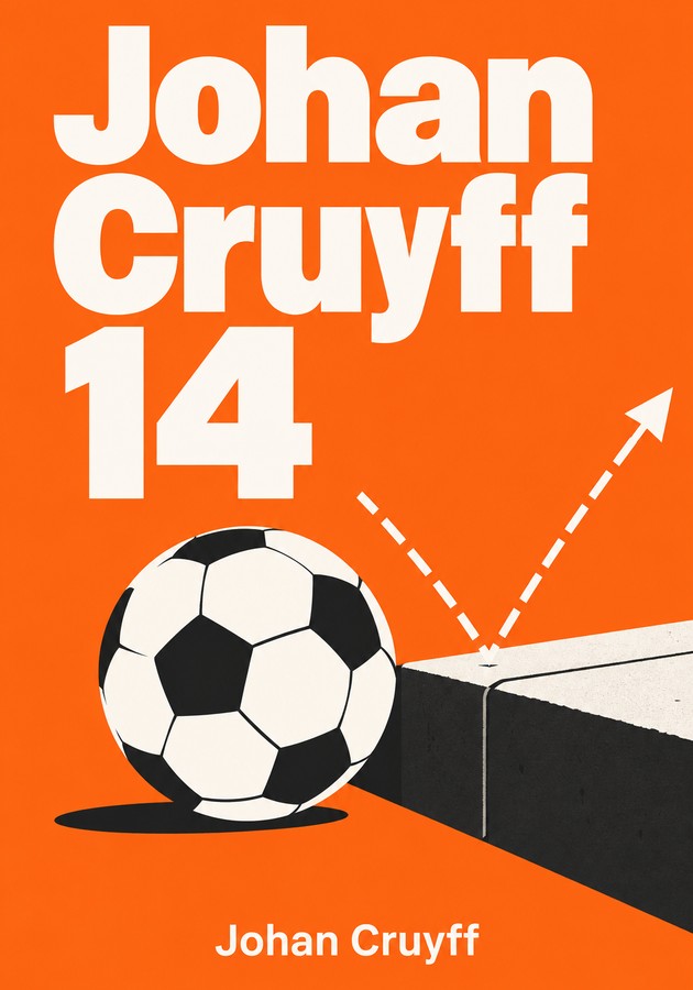 Capa do livro Johan Cruyff 14, de Johan Cruyff — resumo e resenha crítica no 12min