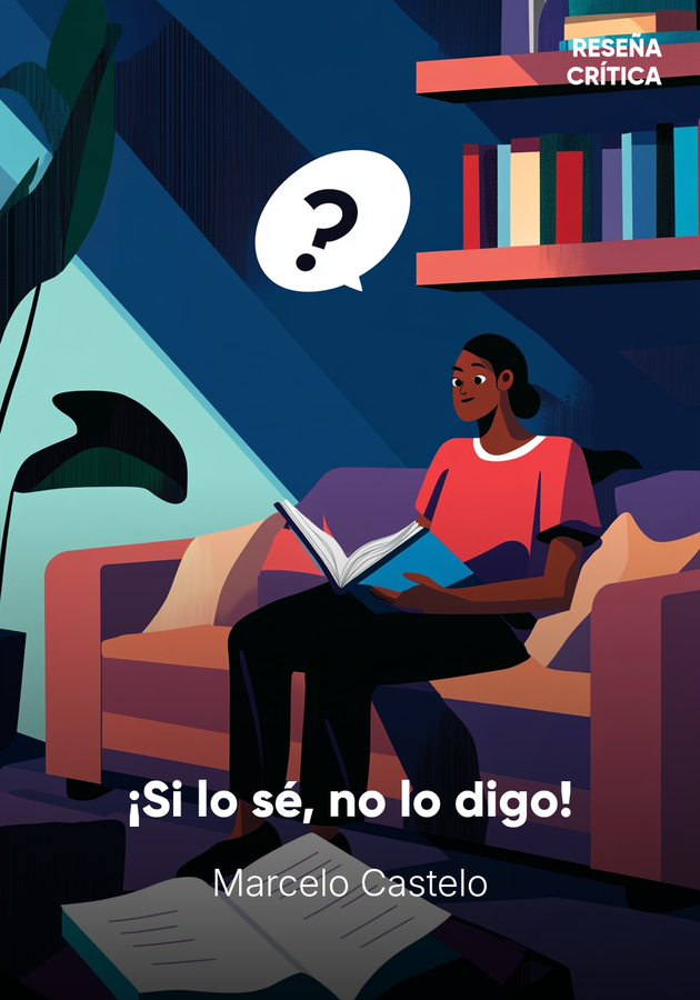 Portada del libro ¡Si lo sé, no lo digo!, de Marcelo Castelo — resumen crítico y reseña en 12min