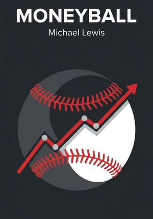 Book cover of Moneyball by Michael Lewis — critical summary review on 12min