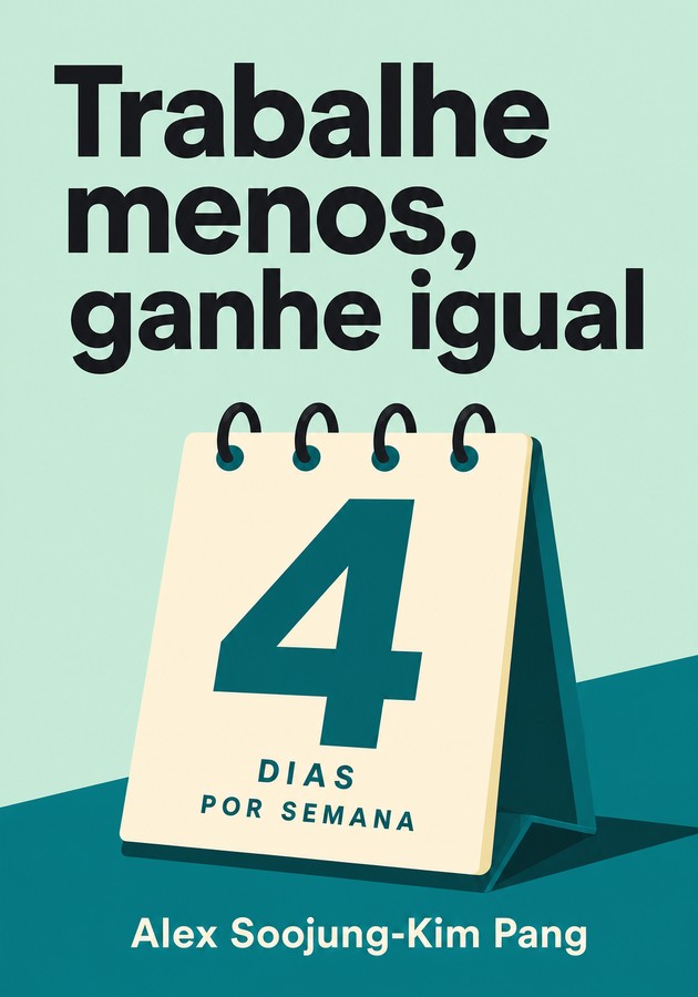 Capa do livro Trabalhe menos, ganhe igual, de  Alex Soojung-Kim Pang — resumo e resenha crítica no 12min