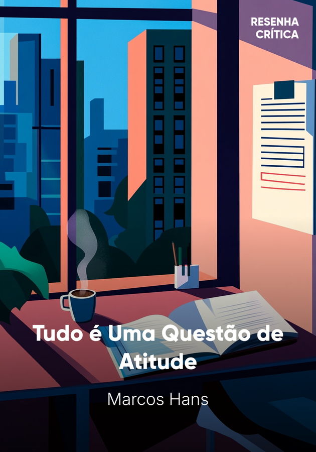 Capa do livro Tudo é Uma Questão de Atitude, de Marcos Hans — resumo e resenha crítica no 12min