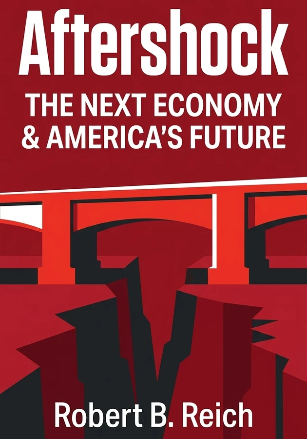Book cover of Aftershock by Robert B. Reich — critical summary review on 12min