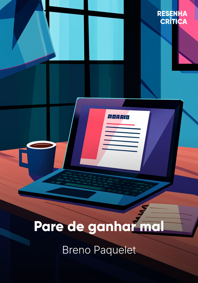 Capa do livro Pare de ganhar mal, de Breno Paquelet — resumo e resenha crítica no 12min