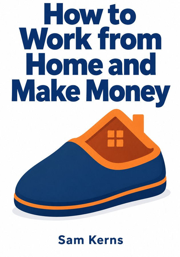 Book cover of How to Work from Home and Make Money by Sam Kerns — critical summary review on 12min