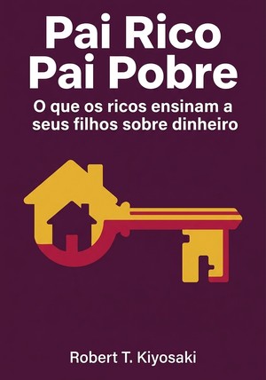 Capa do livro Pai Rico Pai Pobre, de Robert T. Kiyosaki — resumo e resenha crítica no 12min