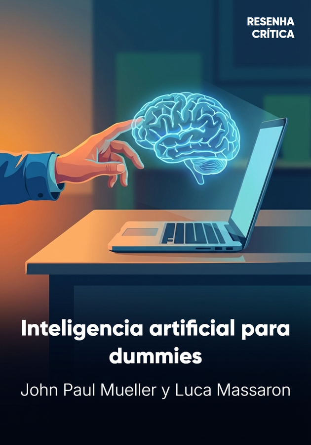 Portada del libro Inteligencia artificial para dummies, de Luca Massaron & John Paul Mueller — resumen crítico y reseña en 12min