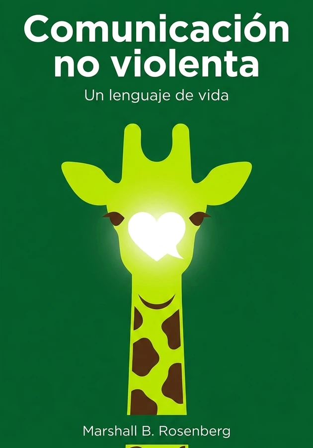 Portada del libro Comunicación no violenta, de Marshall B. Rosenberg — resumen crítico y reseña en 12min