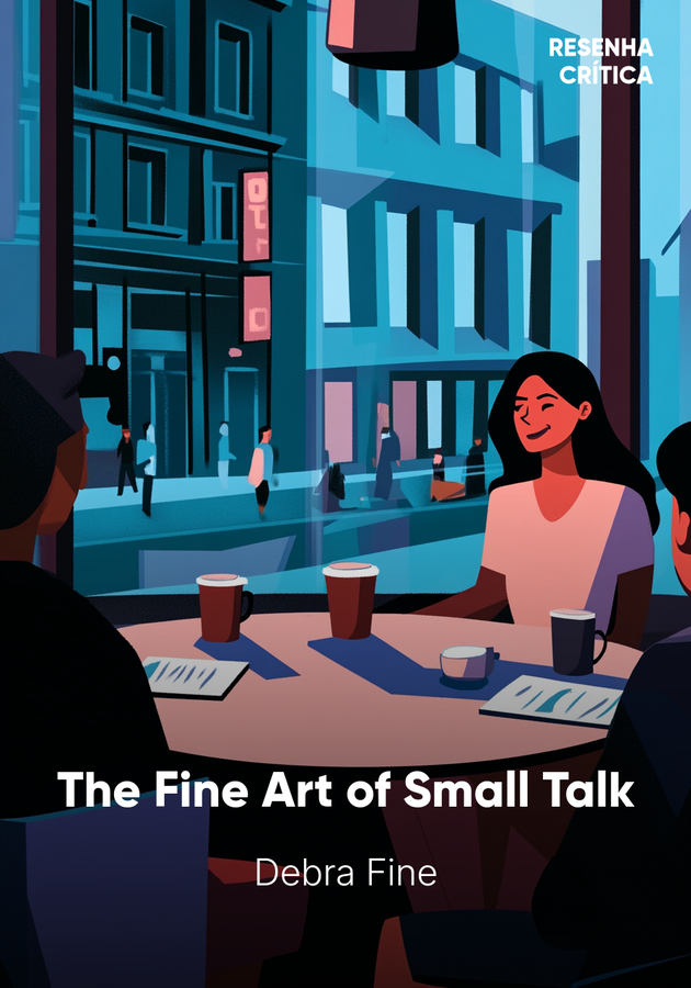 Capa do livro The Fine Art of Small Talk, de Debra Fine — resumo e resenha crítica no 12min