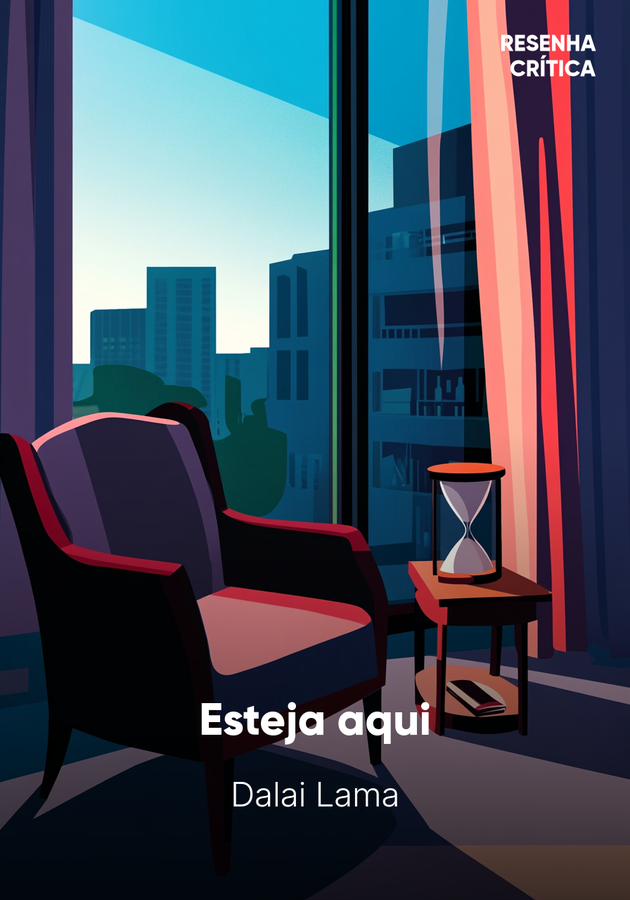 Capa do livro Esteja aqui, de Dalai Lama — resumo e resenha crítica no 12min