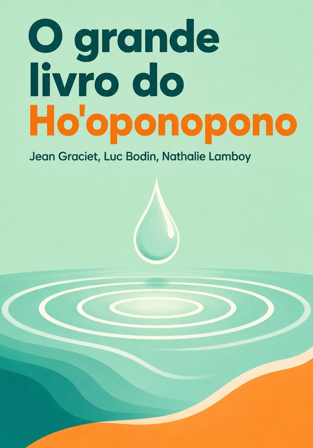 Capa do livro O grande livro do Ho'oponopono, de Jean Graciet & Luc Bodin & Nathalie Lamboy — resumo e resenha crítica no 12min