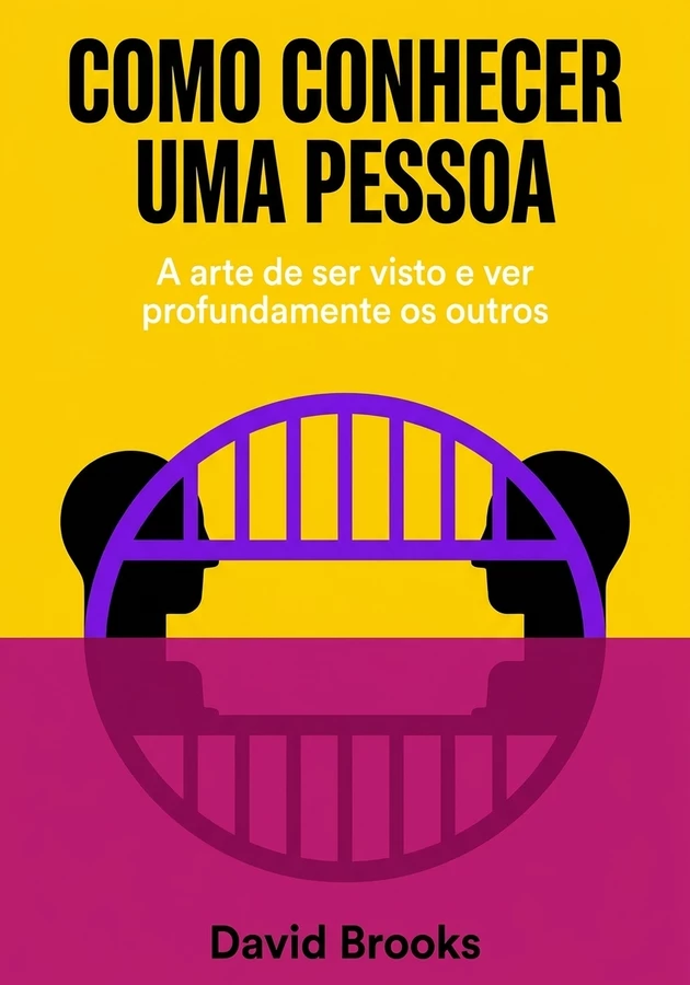 Capa do livro Como conhecer uma pessoa, de David Brooks — resumo e resenha crítica no 12min