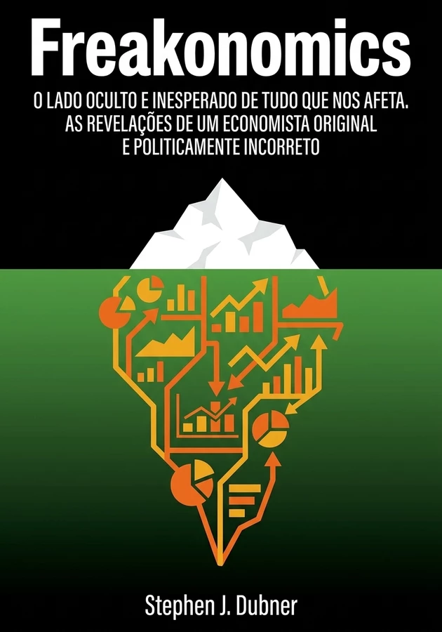 Capa do livro Freakonomics, de Stephen J. Dubner — resumo e resenha crítica no 12min