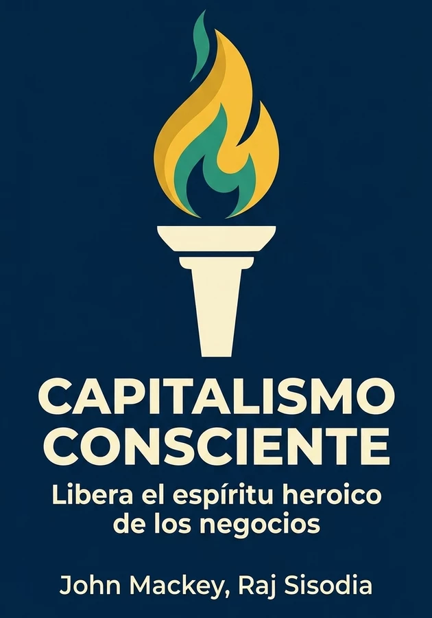 Portada del libro Capitalismo consciente, de John Mackey & Raj Sisodia — resumen crítico y reseña en 12min