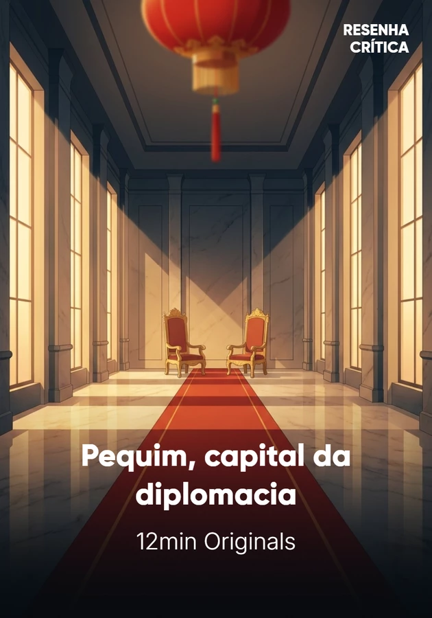 Capa do livro Pequim, capital da diplomacia, de 12min Originals — resumo e resenha crítica no 12min