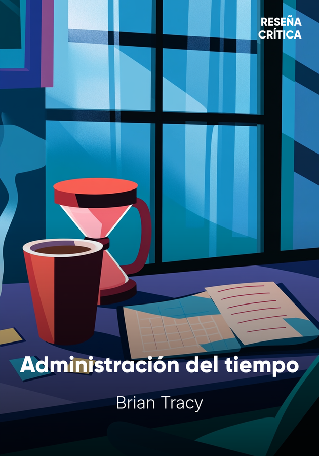 Portada del libro Administración del tiempo, de Brian Tracy — resumen crítico y reseña en 12min