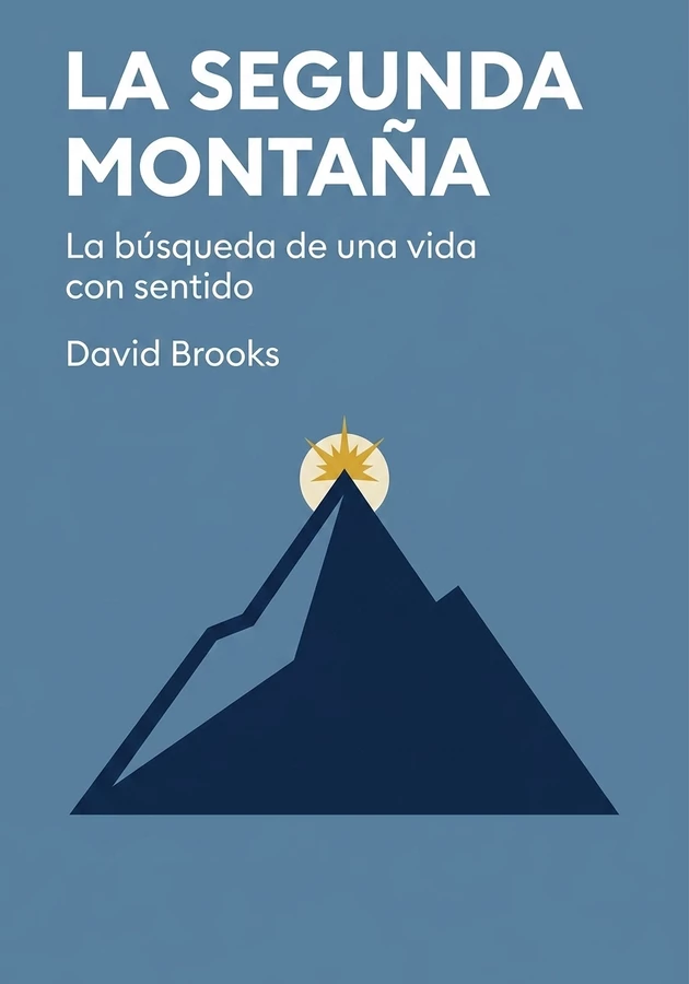 Portada del libro La segunda montaña, de David Brooks — resumen crítico y reseña en 12min