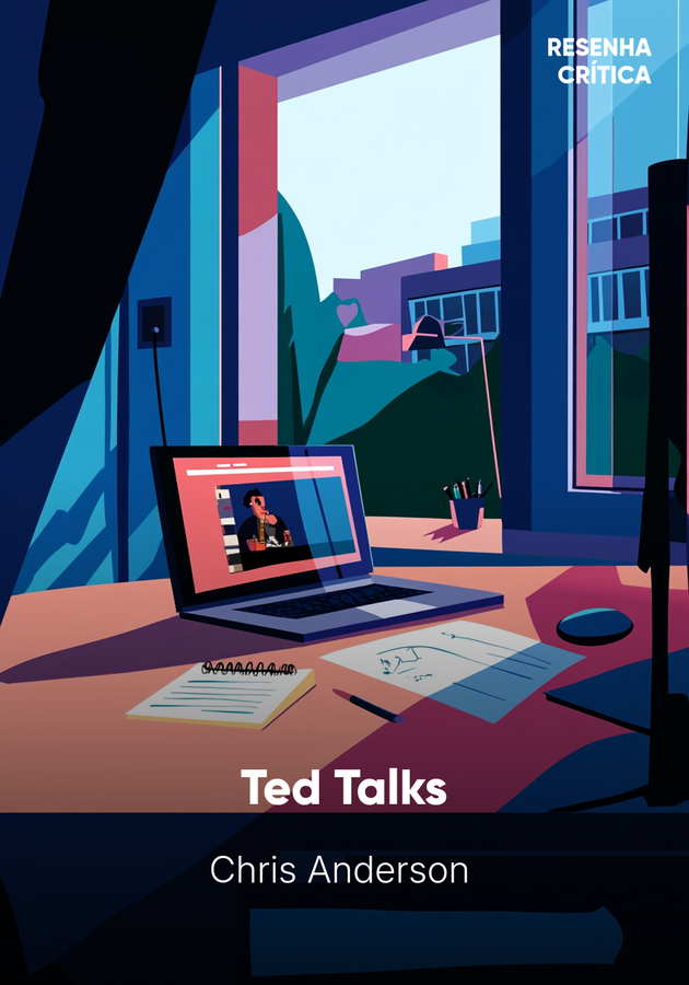 Capa do livro Ted Talks, de Chris Anderson  — resumo e resenha crítica no 12min
