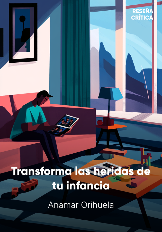 Portada del libro Transforma las heridas de tu infancia, de Anamar Orihuela — resumen crítico y reseña en 12min