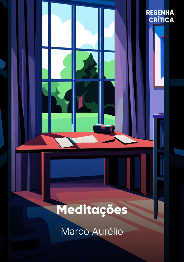 Capa do livro Meditações, de Marco Aurélio — resumo e resenha crítica no 12min