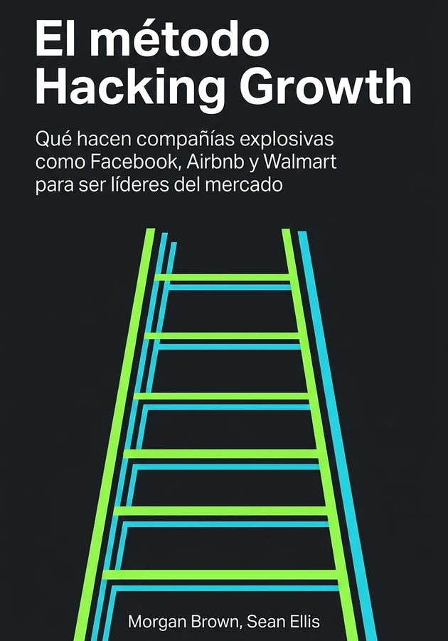 Portada del libro El método Hacking Growth, de Morgan Brown & Sean Ellis — resumen crítico y reseña en 12min