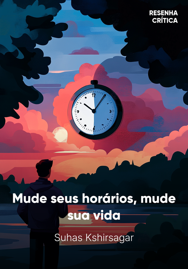 Capa do livro Mude seus horários, mude sua vida, de Suhas Kshirsagar — resumo e resenha crítica no 12min