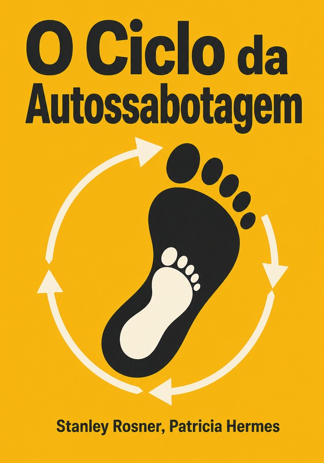 Capa do livro O Ciclo da Autossabotagem, de Stanley Rosner — resumo e resenha crítica no 12min