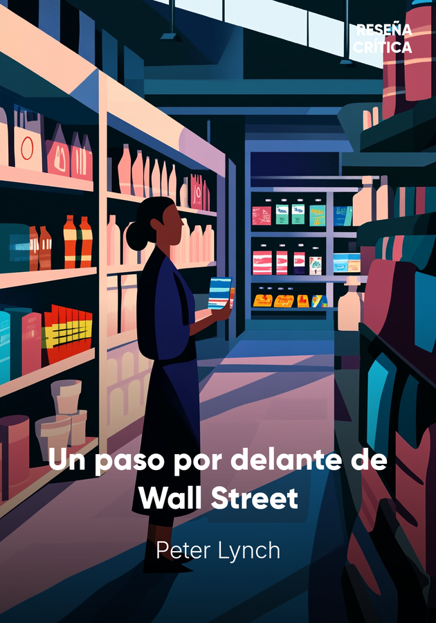 Portada del libro Un paso por delante de Wall Street, de Peter Lynch — resumen crítico y reseña en 12min