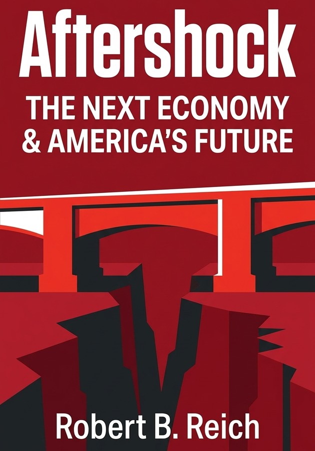 Book cover of Aftershock by Robert B. Reich — critical summary review on 12min