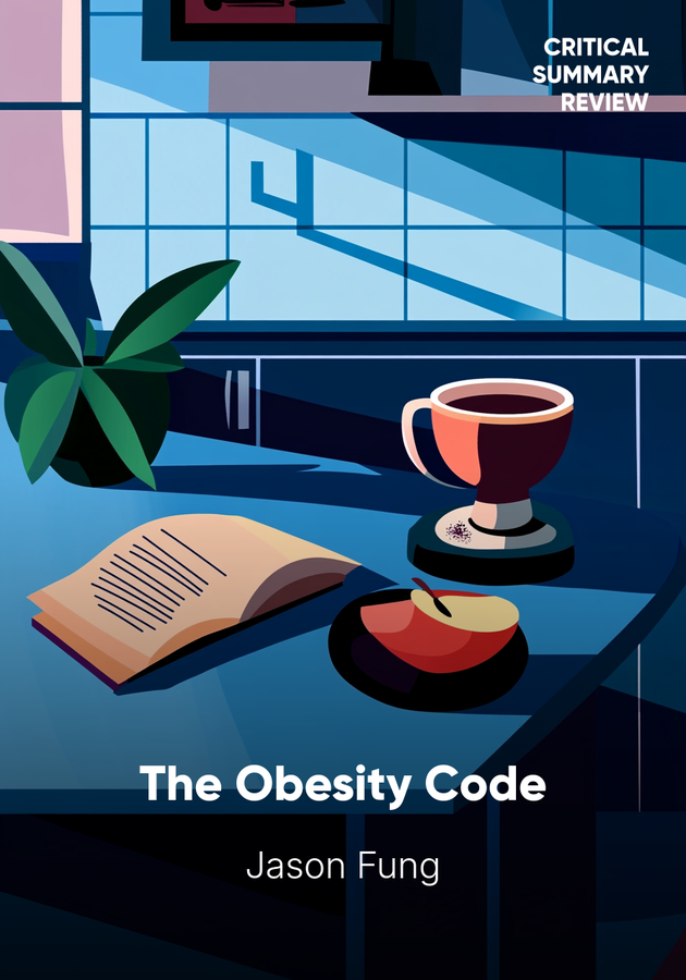 Book cover of The Obesity Code by Jason Fung — critical summary review on 12min