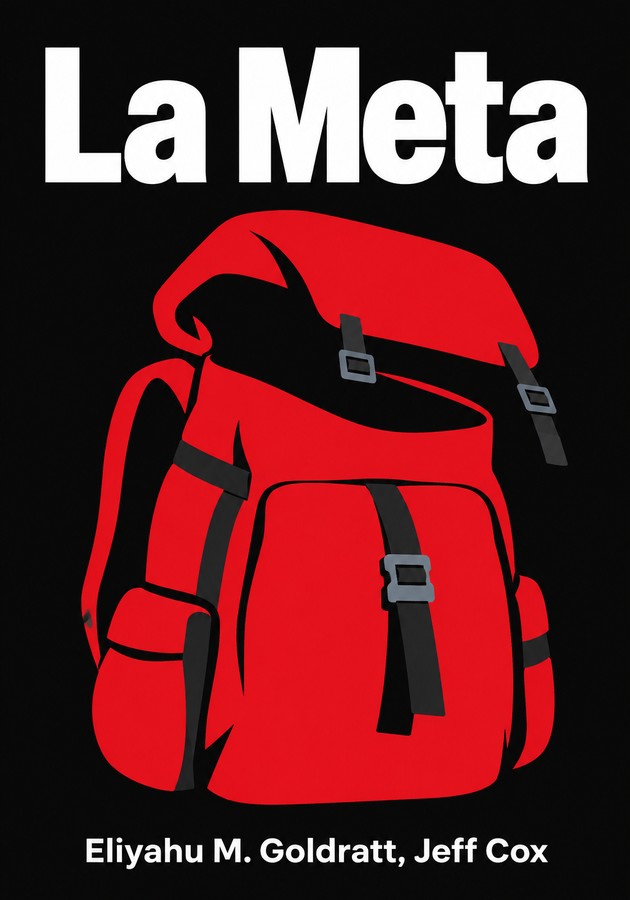 Portada del libro La Meta, de Eliyahu M. Goldratt — resumen crítico y reseña en 12min