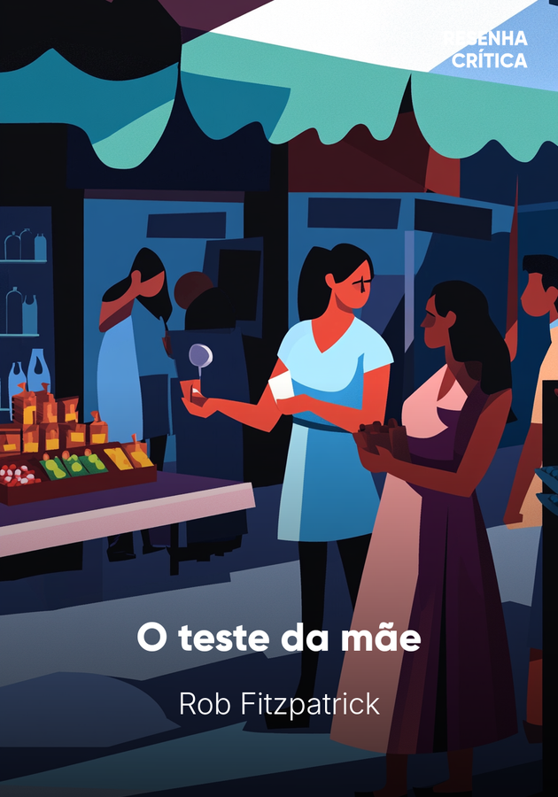 Capa do livro O teste da mãe, de Rob Fitzpatrick — resumo e resenha crítica no 12min
