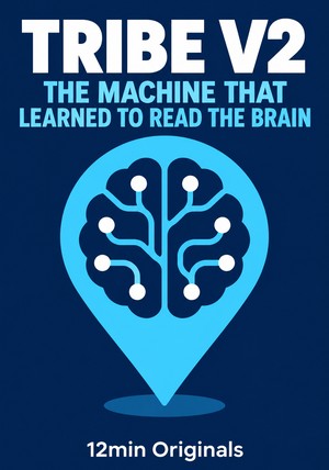 Book cover of TRIBE V2 — THE MACHINE THAT LEARNED TO READ THE BRAIN by 12min Originals — critical summary review on 12min