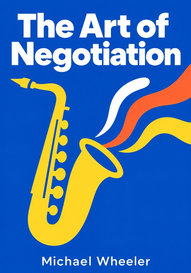 Book cover of The Art of Negotiation by Michael Wheeler — critical summary review on 12min