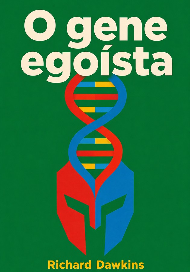 Capa do livro O gene egoísta, de Richard Dawkins — resumo e resenha crítica no 12min