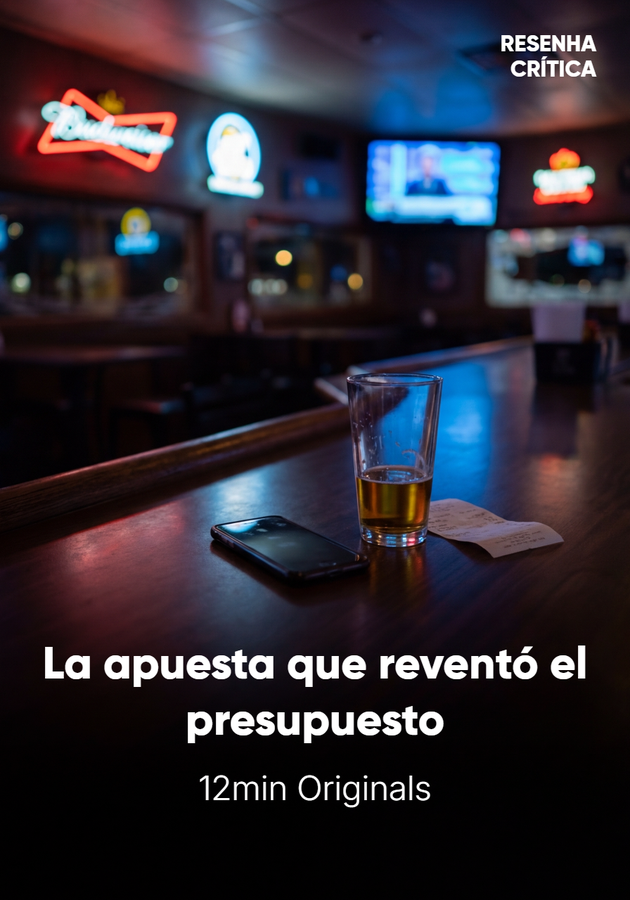 Portada del libro La apuesta que reventó el presupuesto, de 12min Originals — resumen crítico y reseña en 12min