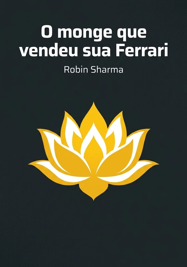 Capa do livro O monge que vendeu sua Ferrari, de Robin Sharma — resumo e resenha crítica no 12min