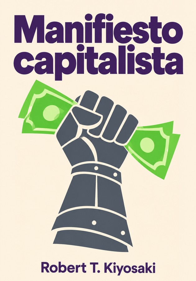 Portada del libro Manifiesto capitalista, de Robert T. Kiyosaki — resumen crítico y reseña en 12min