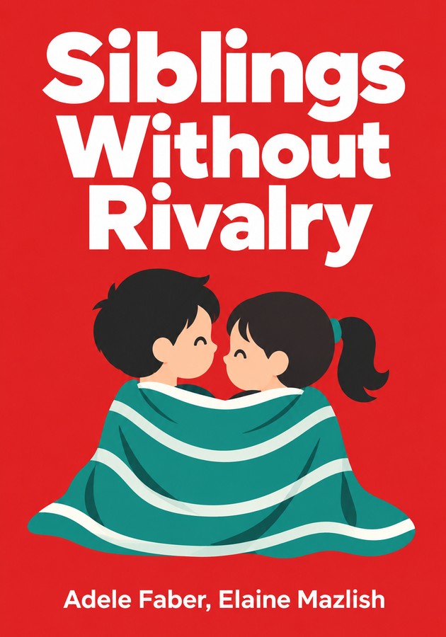 Book cover of Siblings Without Rivalry by Adele Faber — critical summary review on 12min