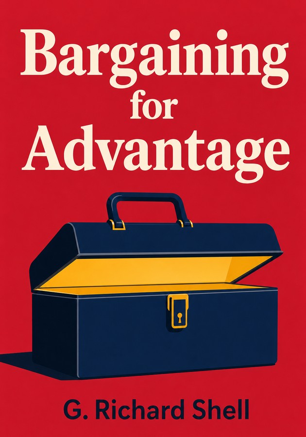 Capa do livro Bargaining for Advantage, de G. Richard Shell — resumo e resenha crítica no 12min