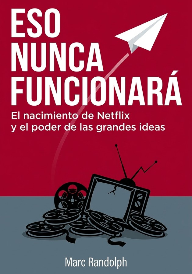 Portada del libro Eso nunca funcionará, de Marc Randolph — resumen crítico y reseña en 12min